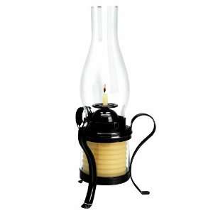  Candle by the Hour 40 Hour Hurricane Lantern, Black
