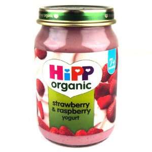 Hipp 7 Month Strawberry & Raspberry Yoghurt 160g