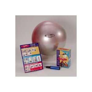  Fitball 55cm PACKAGE with pump, poster