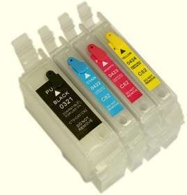 4PK INK COMP WITH EPSON T0321 T0422 T0423 T0424 C82  