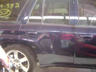 05 09 Chevrolet Trailblazer SS OEM RH Blue Rear Door  