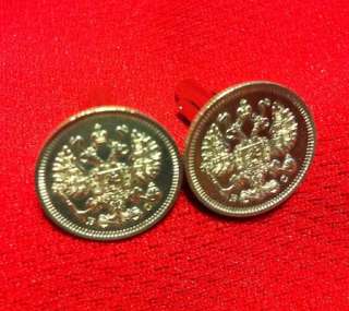 IMPERIAL RUSSIA SILVER CROWNED DOUBLE EAGLE ANTIQUE RUSSIAN COIN 