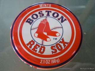 Boston Red Sox MLB 3 Candy Mint Collectible Tins Tin  