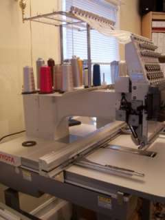Toyota ESP 9000 15 needle Commercial Embroidery Machine   extremely 