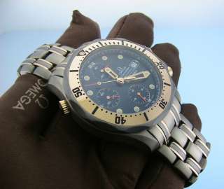 OMEGA Seamaster 300m Titanium & 18K Rose Gold Auto Chronometer Chrono 