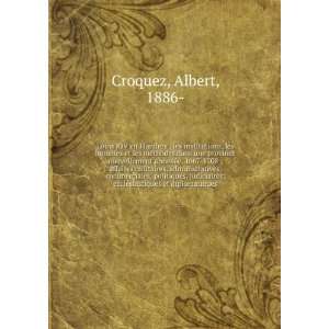  , ecclÃ©siastiques et diplomatiques Albert, 1886  Croquez Books