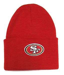 San Francisco 49ers Cuffed Beanie Knit Skull Cap Hat  