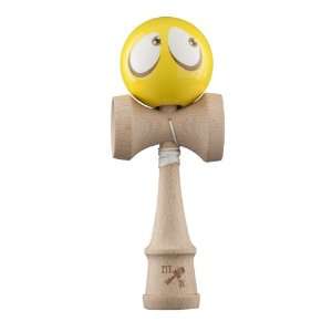  Kendama Faces Yellow Fever, Includes Extra String Toys 