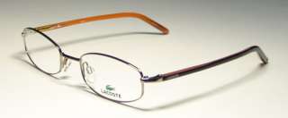 NEW LACOSTE 12012 52 19 145 OPHTHALMIC BROWN EYEGLASS/GLASSES/FRAME 