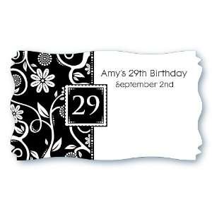  Any Year   Set of 8 Personalized Birthday Party Name Tag 