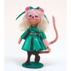  Annalee Doll St Patricks Irish Riverdance Girl Mouse 6 
