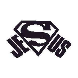   Art, Decal, S, Christ, Hero, Lord, Savior, Super God 