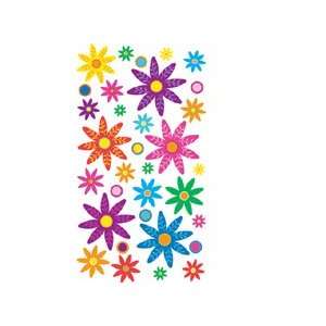  Sparkler Classic Stickers Colorful Daisies