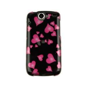   Cover Case Raining Hearts For Nexus One Cell Phones & Accessories