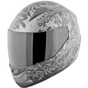 Speed and Strength SS1500 Hard Knock Life Grey/Black Helmet   Color 