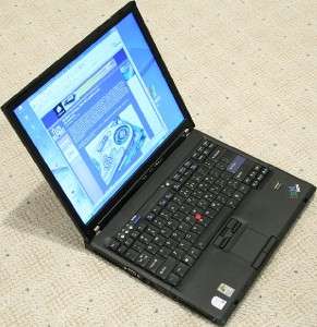 ibm lenovo T60 laptop war cheap notebook XP/100g/dvdRW  
