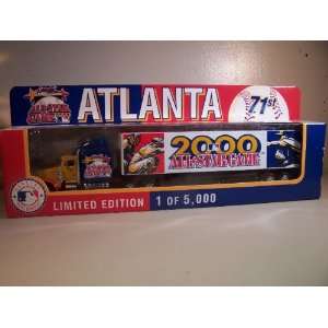  ATLANTA BASEBALL MLB TRACTOR TRAILER DIECAST Toys & Games