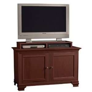 Elaine 50 Inch Wide Solid Door Television Console with Shelf by Stacks 