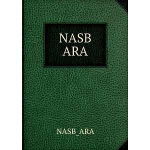 NASB ARA NASB_ARA Books