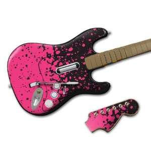   Band Wireless Guitar  Sneaker Freaker  Pink Splatter Skin Electronics