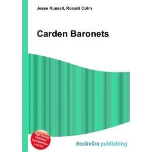  Carden Baronets Ronald Cohn Jesse Russell Books