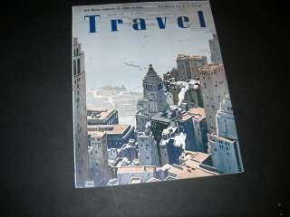 Travel magazine   August 1940 OSTIA ZANZIBAR  