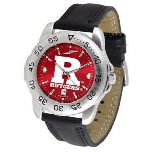  Rutgers   Scarlett Knights Sport Leather Band Anochrome 