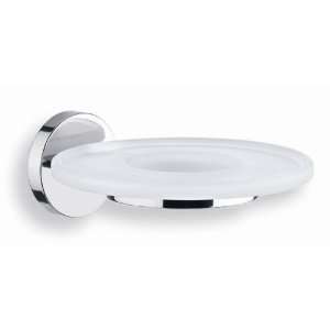   Dish Holder with Frosted Glass Soap Dish   52011+55004