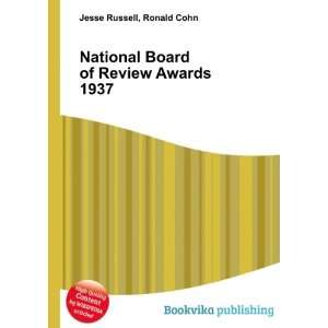  National Board of Review Awards 1937 Ronald Cohn Jesse 