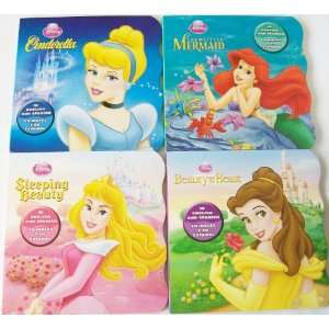  Disney Bilingual board books Sleeping Beauty, Beauty and 