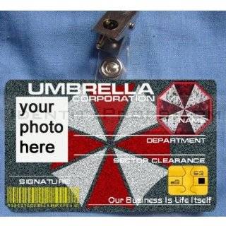 Umbrella Corporation UBCS ID Cards Badge Resident Evil Custom