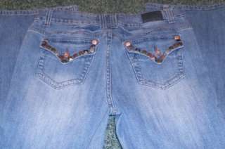 GUC Zana Di Studded Flap Pocket Jeans 12  