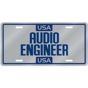  New  Usa Audio Engineer  License Plate Occupations