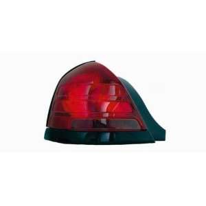   BLACK; CODE UA NEW REPLACEMENT TAIL LIGHT LEFT HAND TYC 11 5372 61