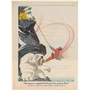   Climber Polar Bear Rowland B Wilson Print Ad (53794)