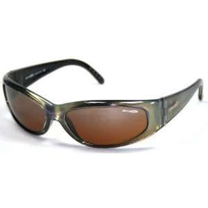  Arnette Sunglasses Catfish Metallic Green Sports 