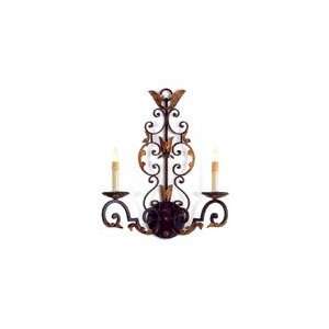  Chateaux Wall Sconce by Currey & Co. 5553