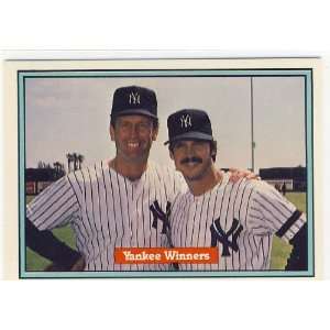  1982 Donruss Yankee Winners Card 558 