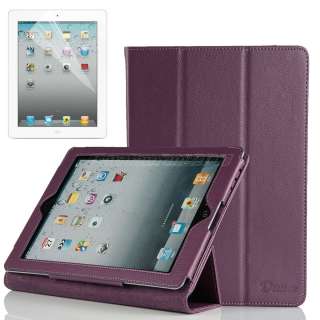   PU Leather Case Smart Cover Stand For Apple ipad 2 2nd New ipad 3 3rd