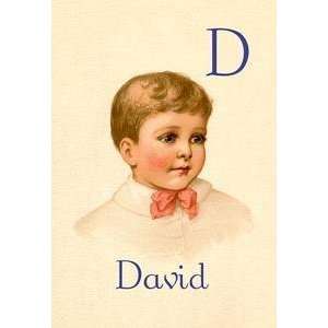  Vintage Art D for David   11298 0
