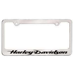  License Plate Frame   Harley Davidson Sportster Script 