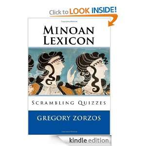 Minoan Lexicon   Scrambling Quizzes Gregory Zorzos  
