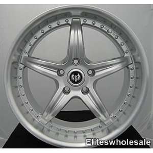  18x8 Hypersilver Stern ST11 5x4.5 Automotive