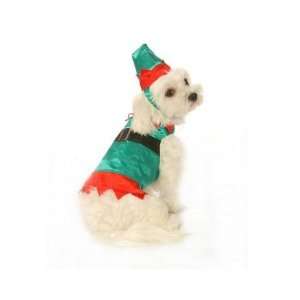   Elf Boy Harness Dog Costume with Hat   XX Small (XXS) 