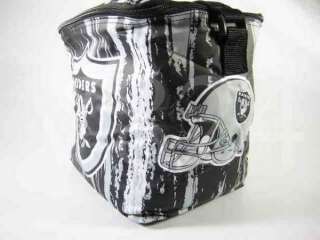 NFL Oakland RAIDERS Ice Chest Lunch Box Cooler Bag  