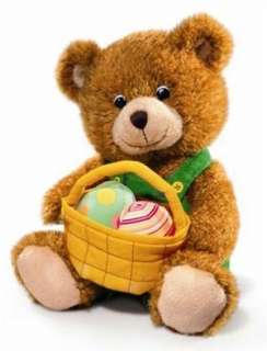   NOBLE  Corduroy Easter Plush Bear by Russ Berrie U.S. Gift, Inc