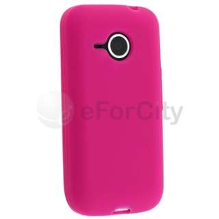 USB+PINK CASE+LCD FILM+CAR CHARGER FOR HTC DROID ERIS  