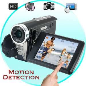   Deluxe HD Camcorder with 3 Inch Touchscreen + 60FPS 