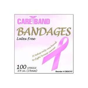  ASO Corporation  Adhesive Bandages, Pink Ribbon Strips 