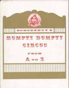 Schoenhuts Humpty Dumpty Circus from A to Z  